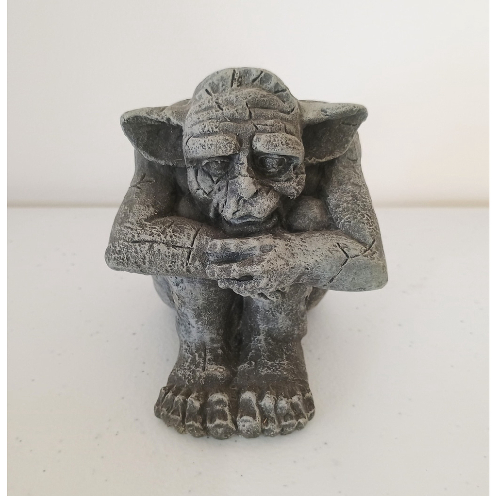 Vintage 1996 Signed UDC Larry Miller Gothic Gargoyle Resin Figurine